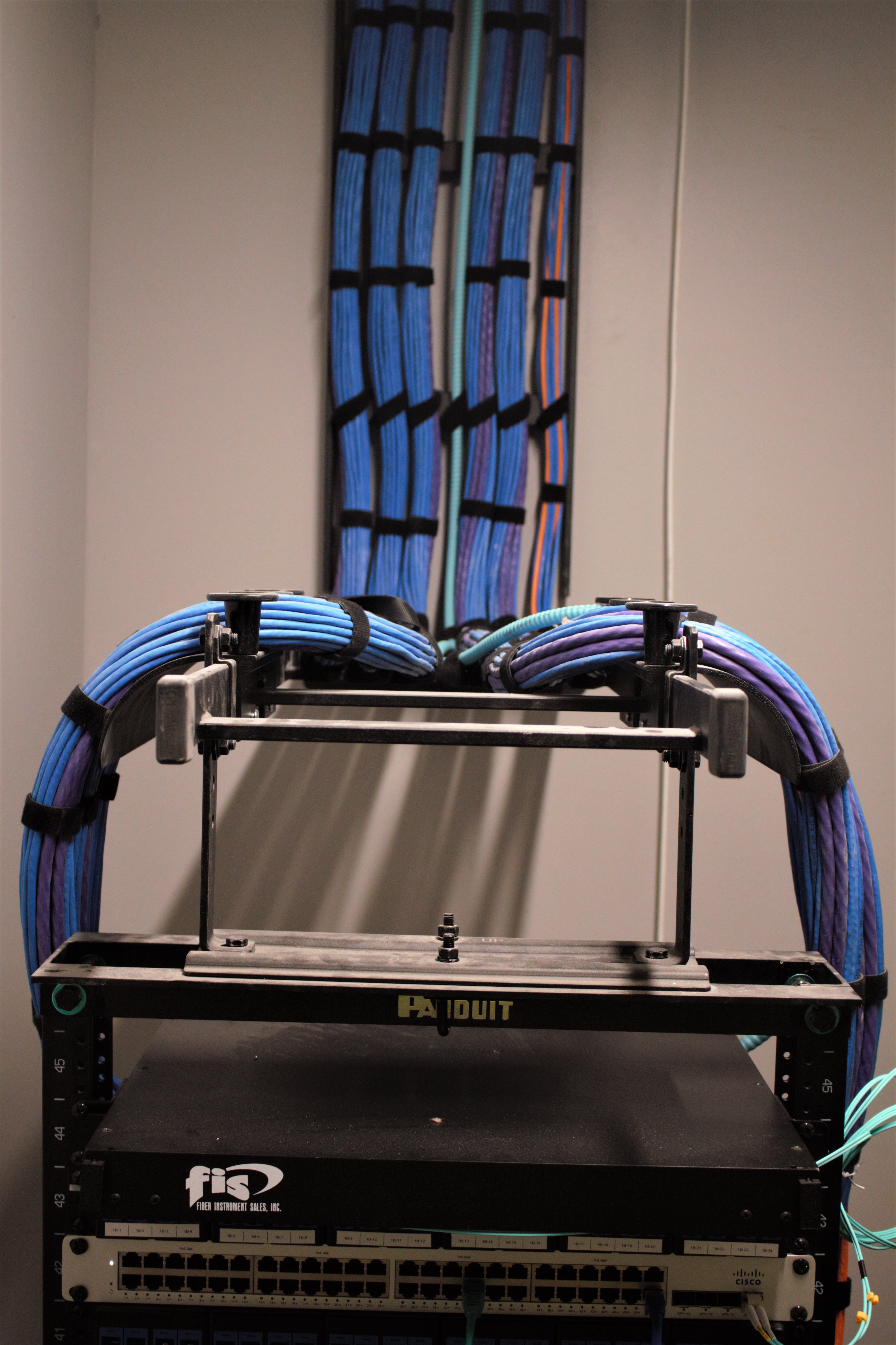 Professional cable management and network infrastructure